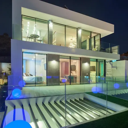 Villa E With Priv, Heated Pool, Ocean View The View Tenerife *