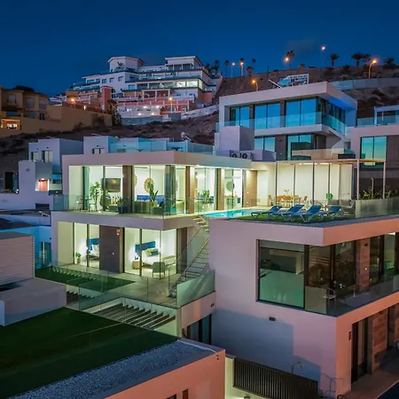 E With Priv, Heated Pool, Ocean View The View Tenerife 别墅