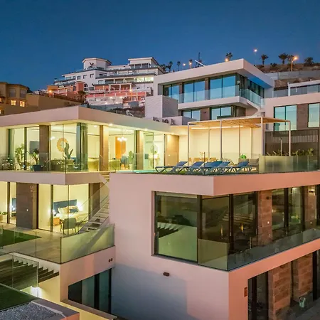 别墅 E With Priv, Heated Pool, Ocean View The View Tenerife 阿德耶