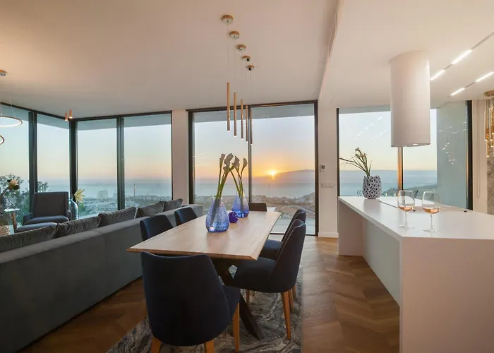 Willa 200m New E With Priv/heated Pool, Ocean View. Costa Adeje (Tenerife)