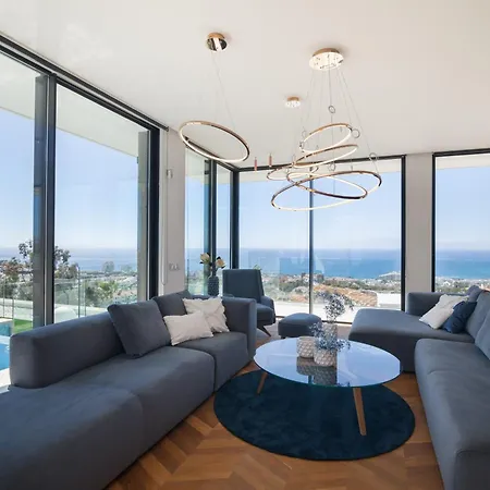 200m New E With Priv/heated Pool, Ocean View. וילה *