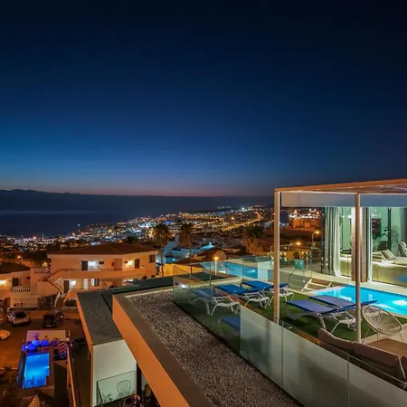 E With Priv, Heated Pool, Ocean View The View Tenerife * Costa Adeje