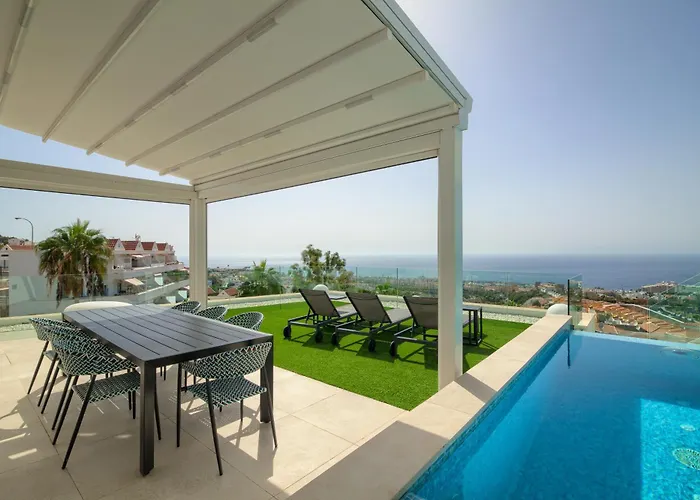 200m New E With Priv/heated Pool, Ocean View. Βίλα Costa Adeje (Tenerife)