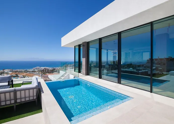 200m New E With Priv/heated Pool, Ocean View. * Costa Adeje (Tenerife)
