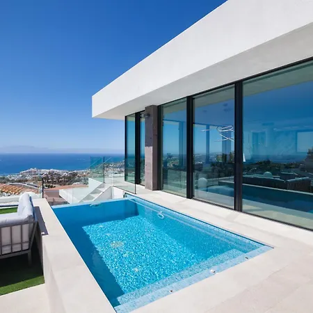E With Priv, Heated Pool, Ocean View The View Tenerife * אדחה